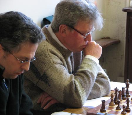 Ronde 5 contre club 608 Marc F et Olivier se serre